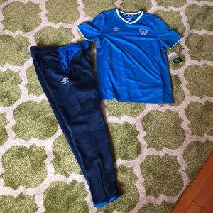 Boys Umbro Soccer outfit (pants/shirt)